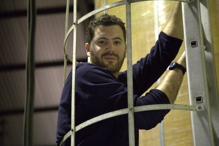 Vincent Jaboulet Climbing Ladder